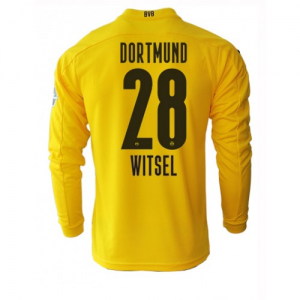 Borussia Dortmund Axel Witsel Long Sleeve Home Jersey