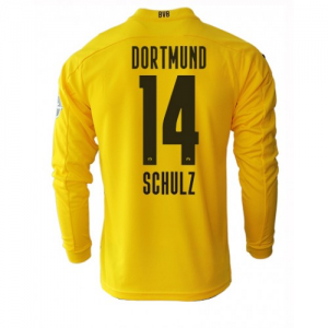 Borussia Dortmund Nico Schulz Long Sleeve Home Jersey