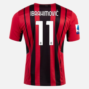 AC Milan Zlatan Ibrahimovic 11 Thuis shirt 2021/22 – Korte Mouw