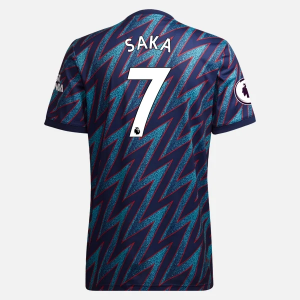 Arsenal Bukayo Saka 7 Third Shirt adidas 2021/22 – Korte Mouw