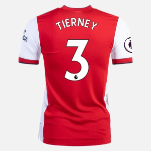 Arsenal Kieran Tierney 3 Thuis shirt 2021/22 – Korte Mouw