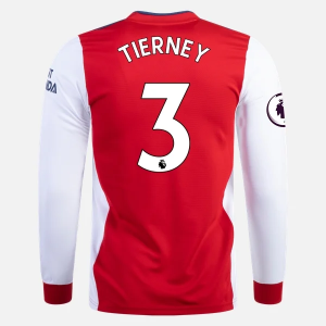 Arsenal Kieran Tierney 3 Thuis shirt 2021/22 – Lange Mouw