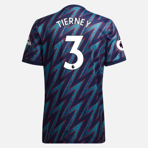 Arsenal Kieran Tierney 3 Third Shirt 2021/22 – Korte Mouw