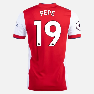 Arsenal Nicolas Pepe 19 Thuis shirt 2021/22 – Korte Mouw