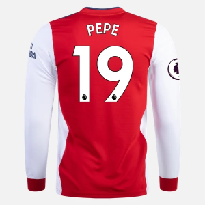 Arsenal Nicolas Pepe 19 Thuis shirt 2021/22 – Lange Mouw