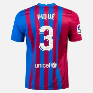 Barcelona Gerard Pique 3 Thuis shirt Nike 2021/22 – Korte Mouw
