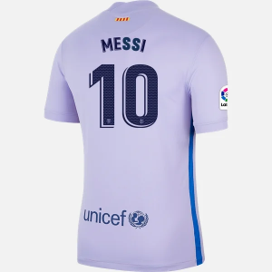 Barcelona Lionel Messi 10 Uit shirt Nike 2021/22 – Korte Mouw