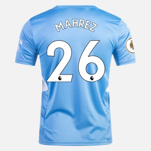 Manchester City Riyad Mahrez 26 Thuis shirt 2021/22 – Korte Mouw