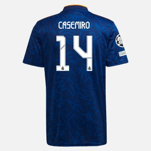 Real Madrid Casemiro 14 Uit shirt adidas 2021/22 – Korte Mouw