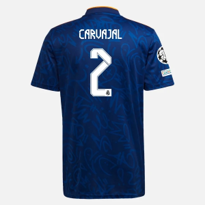 Real Madrid Dani Carvajal 2 Uit shirt adidas 2021/22 – Korte Mouw