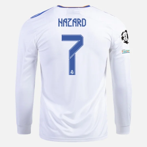 Real Madrid Eden Hazard 7 Thuis shirt 2021/22 – Lange Mouw