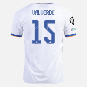 Real Madrid Federico Valverde 15 Thuis shirt adidas 2021/22 – Korte Mouw